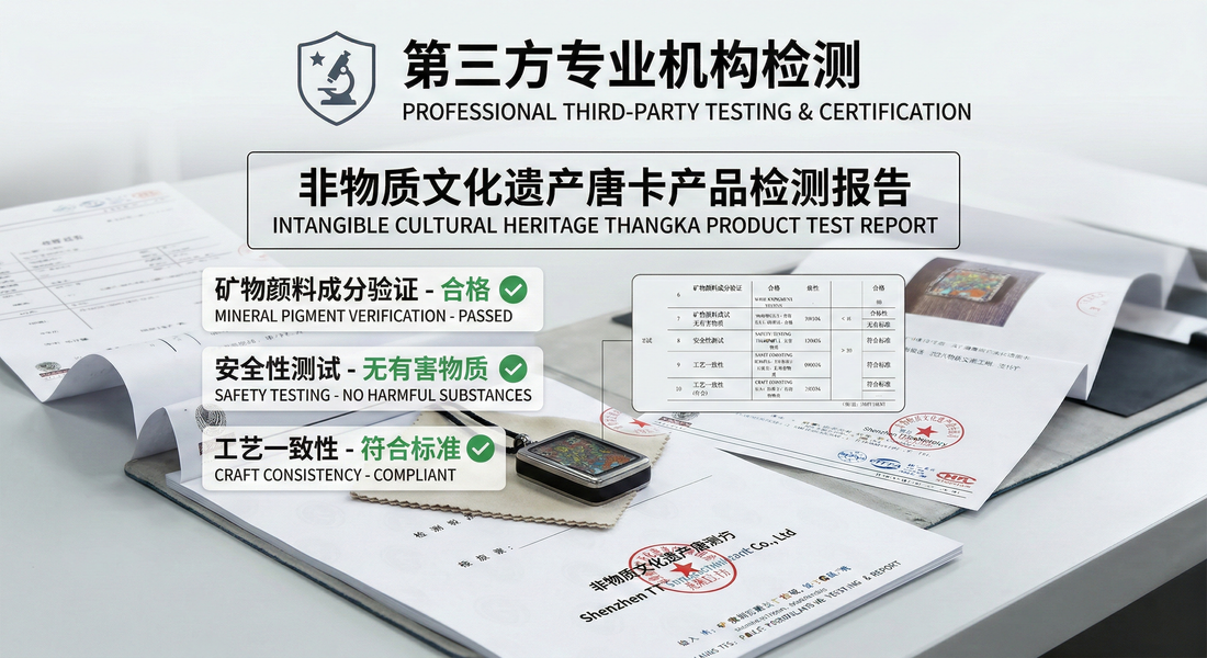 矿物质唐卡检测报告