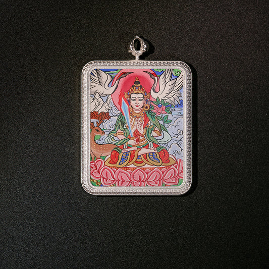 ནམ་མཁའི་སྙིང་པོ། སྒྲོལ་ལྗང་། • 虚空藏菩萨 & 绿度母 • Akasagarbha & Green Tara (Double-sided)