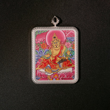 རྣམ་པར་སྣང་མཛད། ཛམ་བྷ་ལ། • 大日如来 & 黄财神 • Mahavairocana & Yellow Jambhala