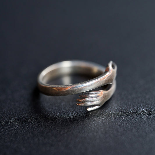 Tibetan silver ring