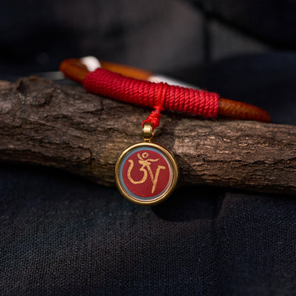 The syllable "Om" - the eternal legacy of Mount Sumeru - the primordial perfection