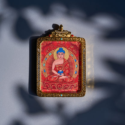 སྒྲོལ་ལྗང་། འོད་དཔག་མེད། • 绿度母 & 阿弥陀佛 • Green Tara & Amitābha