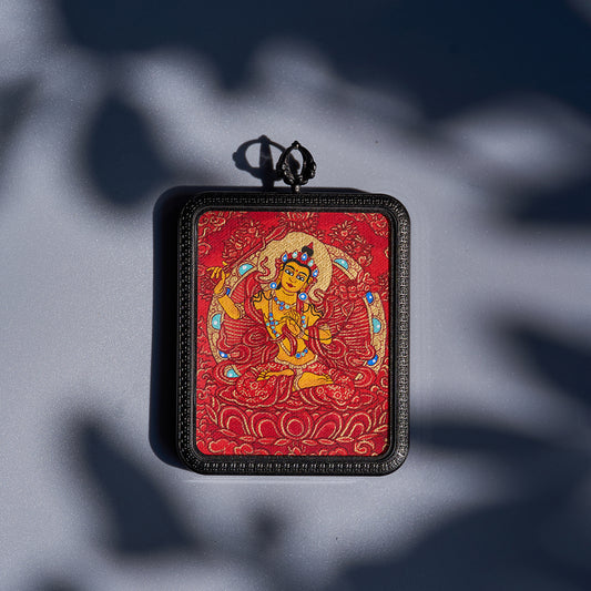 ཛམ་བྷ་ལ། འཇམ་དཔལ་དབྱངས། • 黄财神 & 文殊菩萨 • Yellow Jambhala & Manjushri