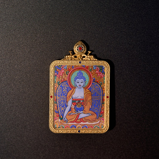 Bhaisajyaguru | Pure Lapis Lazuli Light · Eliminating Disasters and Prolonging Life