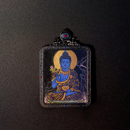 Bhaisajyaguru | Pure Lapis Lazuli Light · Eliminating Disasters and Prolonging Life