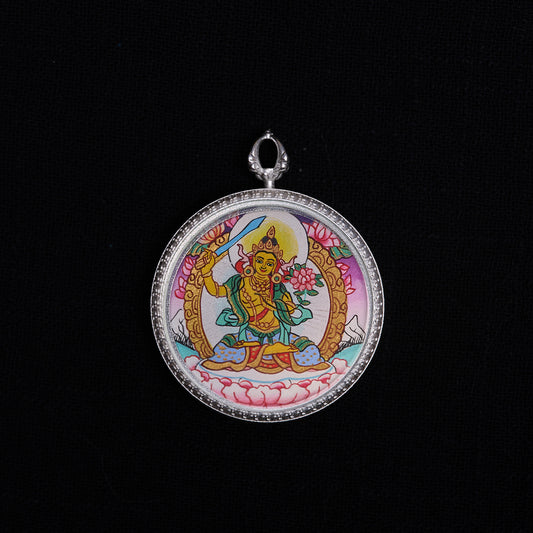 Manjushri + Green Tara · Wisdom and Wish-Fulfilling Energy Field