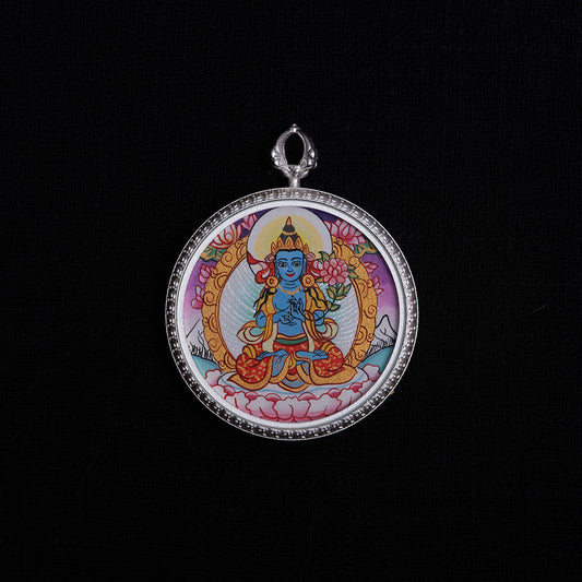 Great Bodhisattva Mahasthamaprapta + Green Tara · Wisdom Light Fulfilling Wishes Energy Field