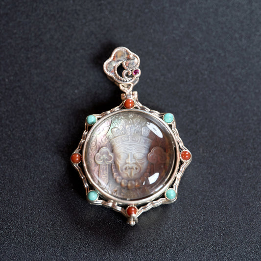 Zakiram Six-Word Mantra Pendant
