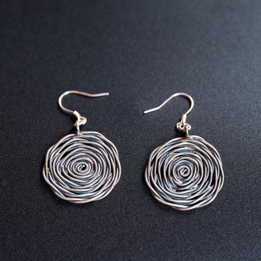 Tibetan Silver Earrings